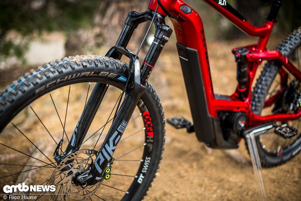 RockShox Pike mit 140 mm mit satter Performance