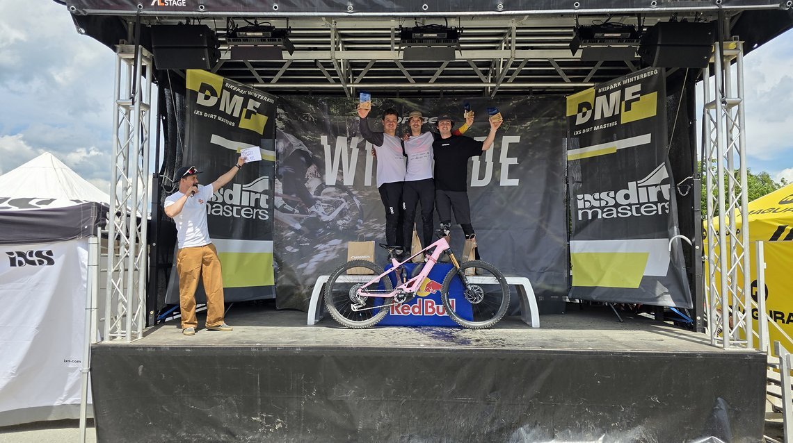 Elite Men Podium – Erik Emmrich und Tom Pölderl räumen ab.