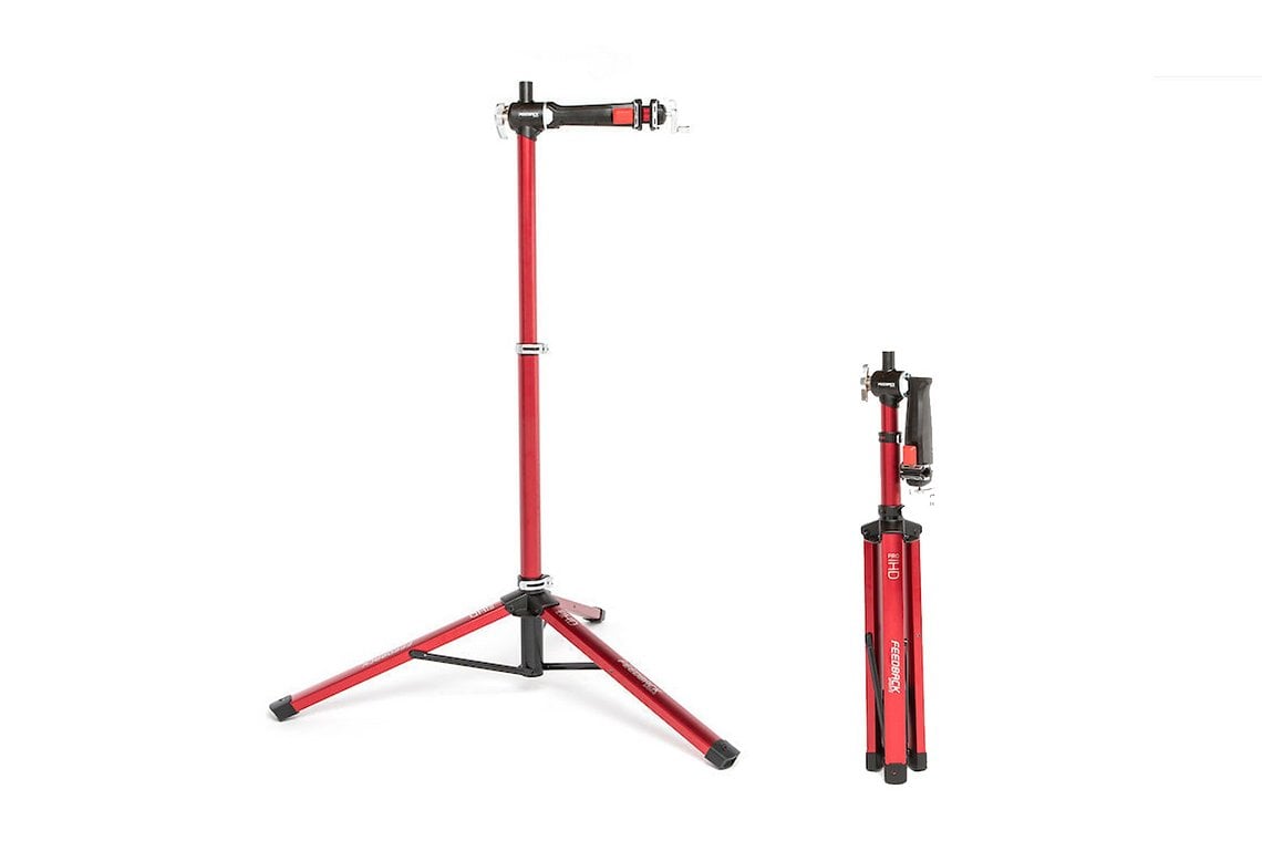 Leicht und clever: Feedback Sports Pro Mechanic HD Bikestand mit Tasche