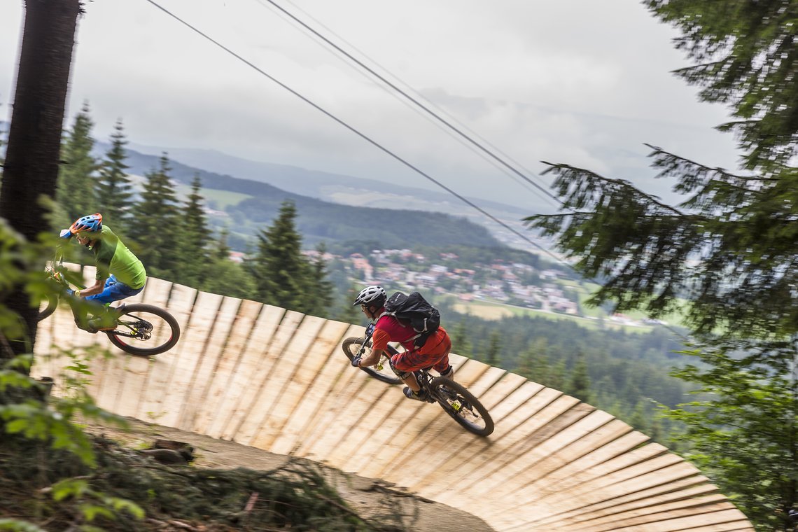 Der Bosch Uphill Flow Trail