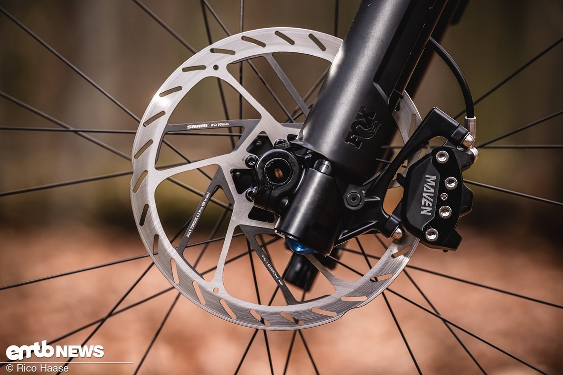 ... kraftvollen SRAM Maven.