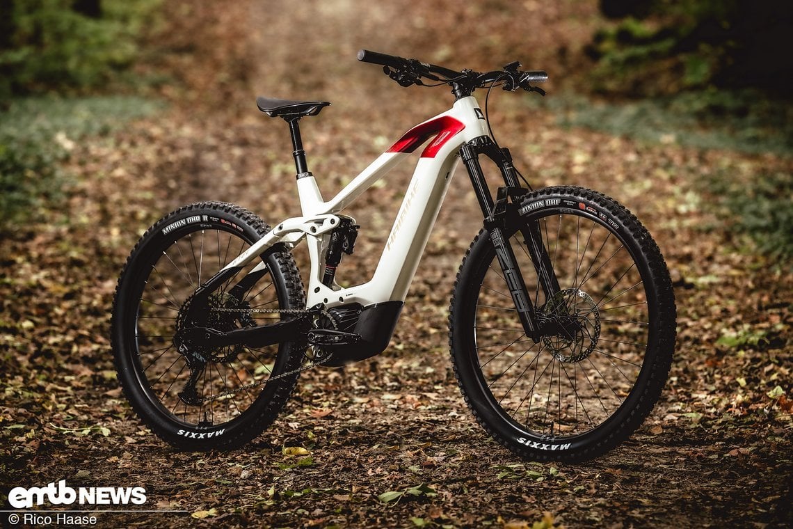 Haibike Hybe 9 – ein E-Enduro, das auf der bekannten AllMtn-Plattform aufbaut.