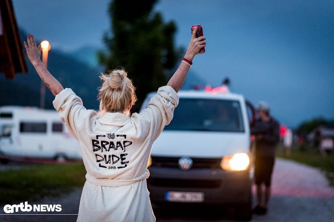 Herzlichst wurden die Besucher am Vorabend von den Braap Dudes in Empfang genommen