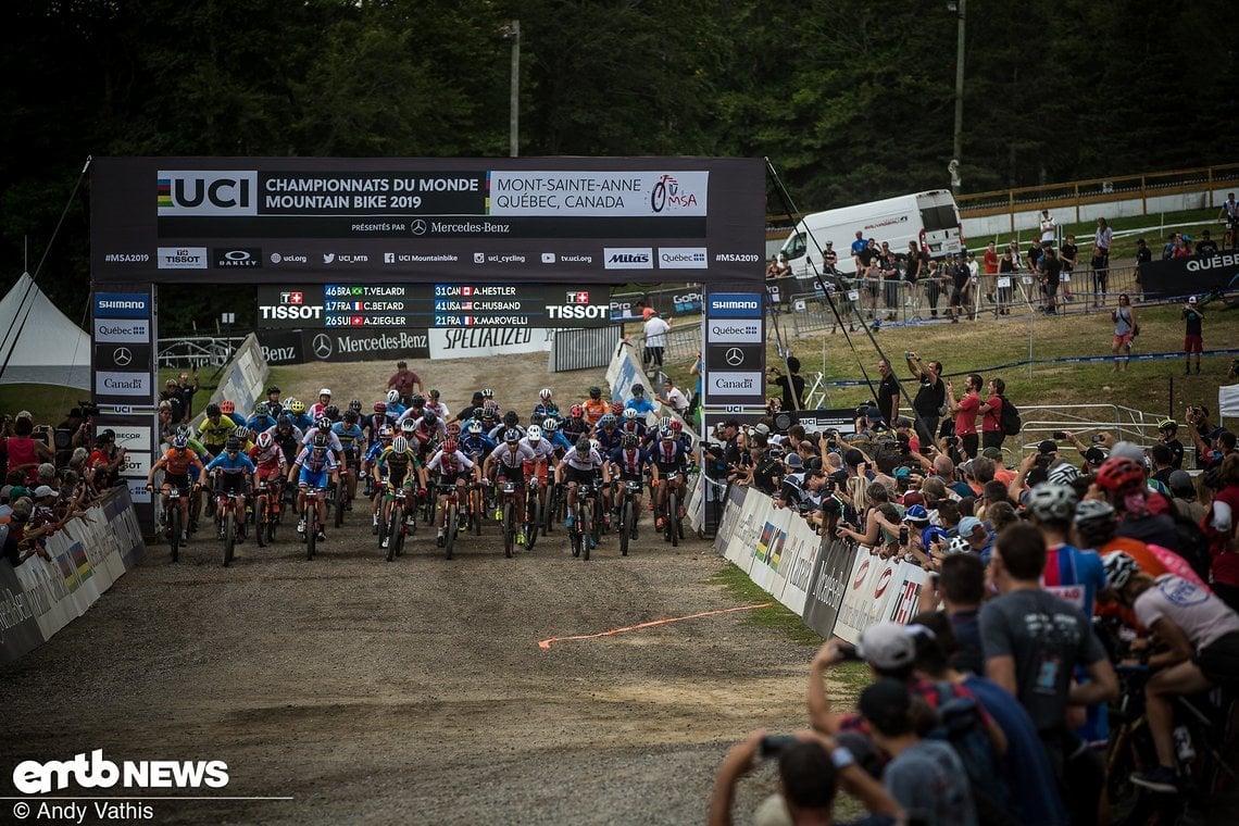 Bei den Männern gingen 45 Athleten an den Start