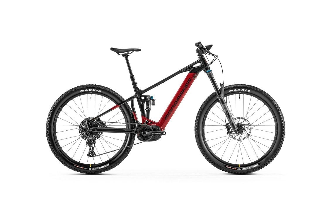 Mondraker Crafty R in Gloss Black / Cherry Red