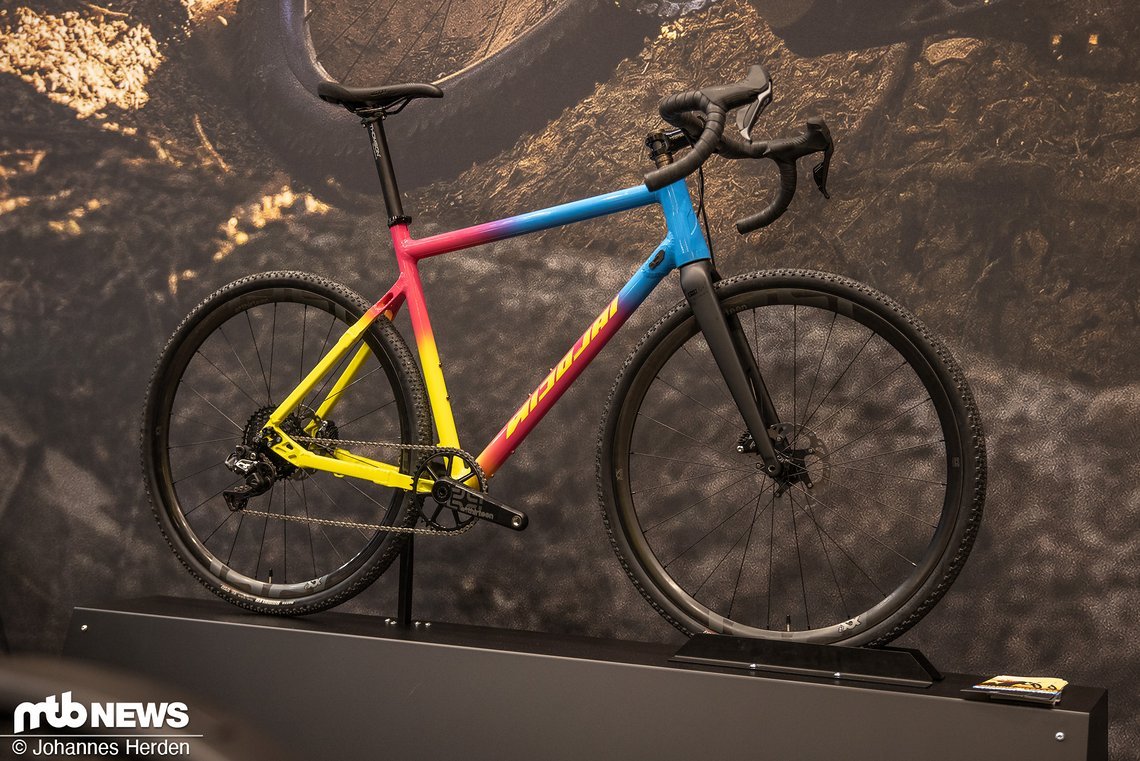 ... am Stand von Nicolai gibt es noch mehr schicke Räder zu entdecken.