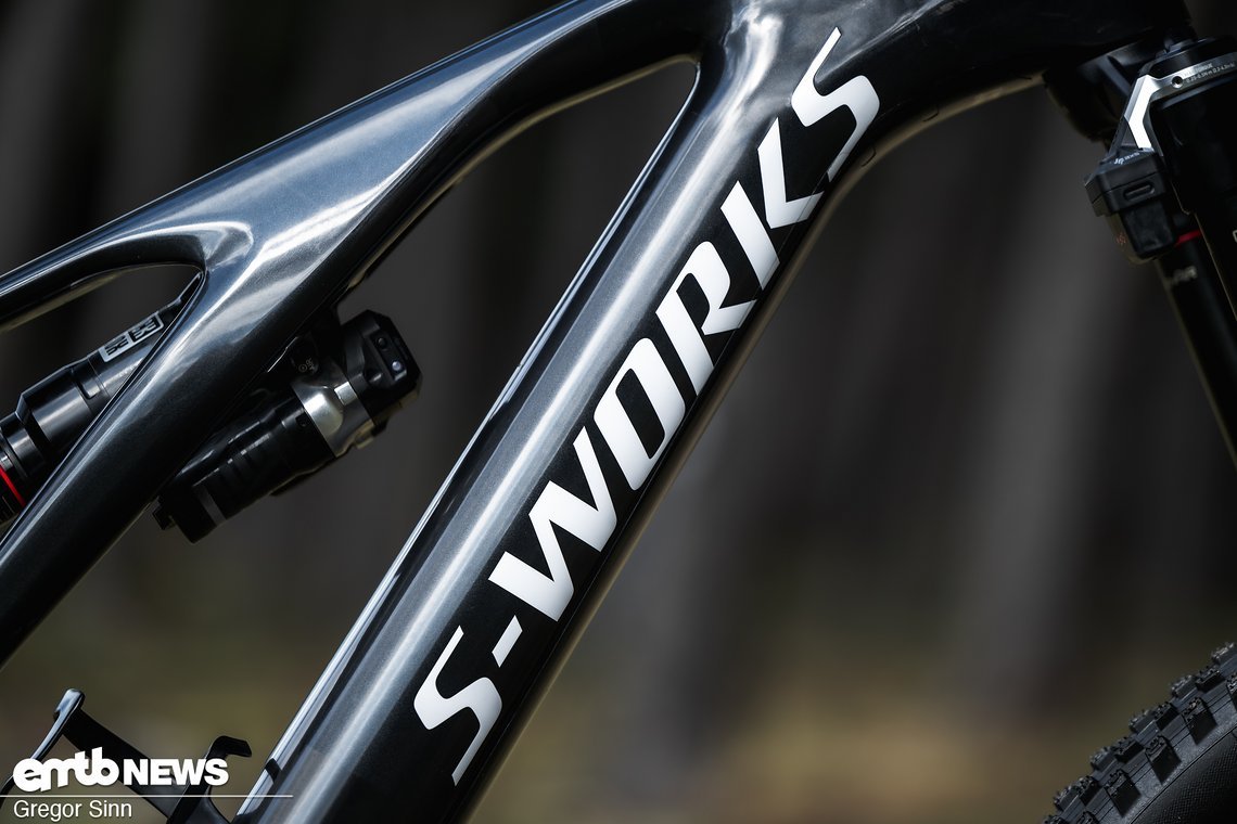 Specialized S-Works Turbo Levo der neuen Weltmeisterin und amtierenden deutschen Meisterin E-Enduro: Sofia Wiedenroth – wir gratulieren zum Sieg und zum neuen Titel!