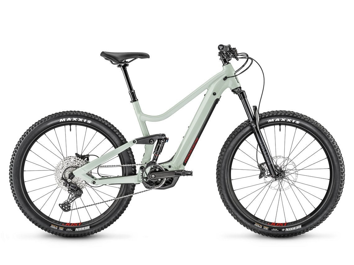 Das Moustache Samedi Wide 4 kommt ebenfalls mit dem Bosch Performance Line CX und 625 Wh, setzt aber auf eine RockShox Federgabel