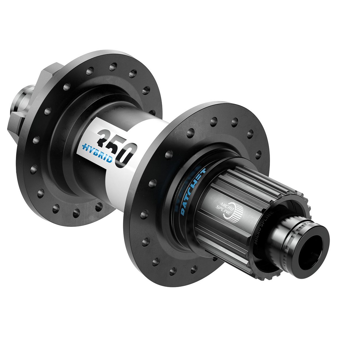 Die DT Swiss 350 Hybrid Hubs.