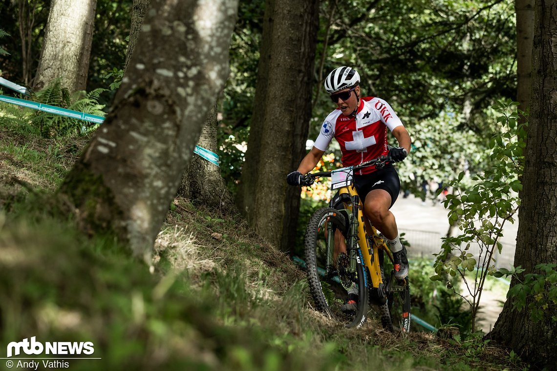 Nathalie Schneitter dominierte von Anfang an das Rennen.