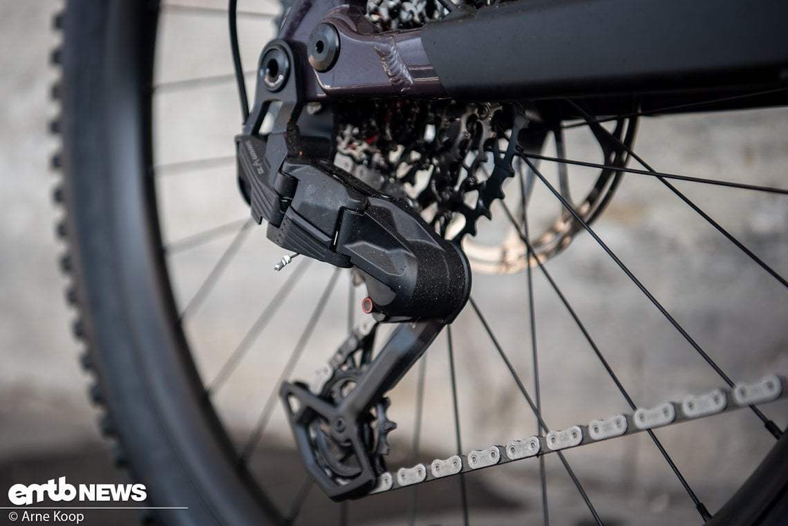 Die mechanische SRAM 70 Transmission-Schaltung erledigt die Gangwechsel.