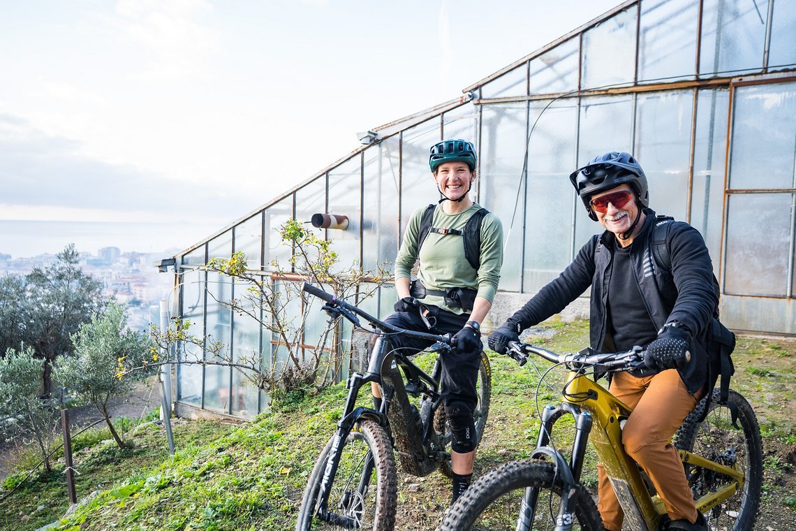 Wenn die Trails nur einen Steinwurf vom Glashaus entfernt starten ...