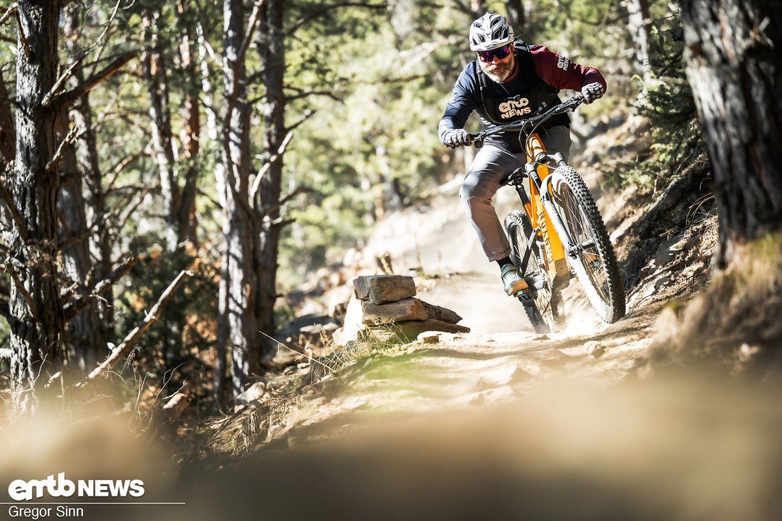Im Downhill punktet das Canyon Spectral:ONfly CLLCTV ...