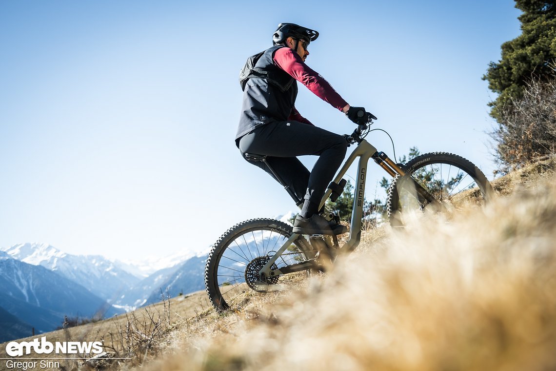 Das Simplon mit seinen gut 19 kg ist ein komfortabler Begleiter auf Anstiegen aller Art