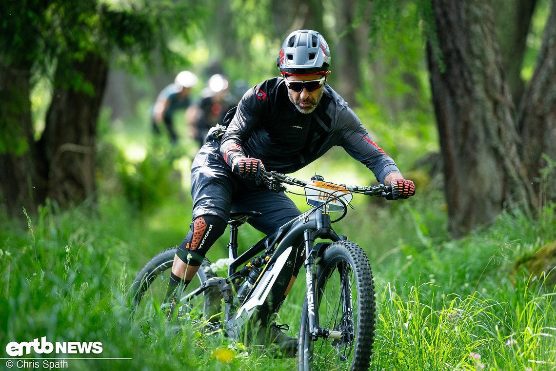 Und ab gehts – Luca mit einer guten Portion Style!