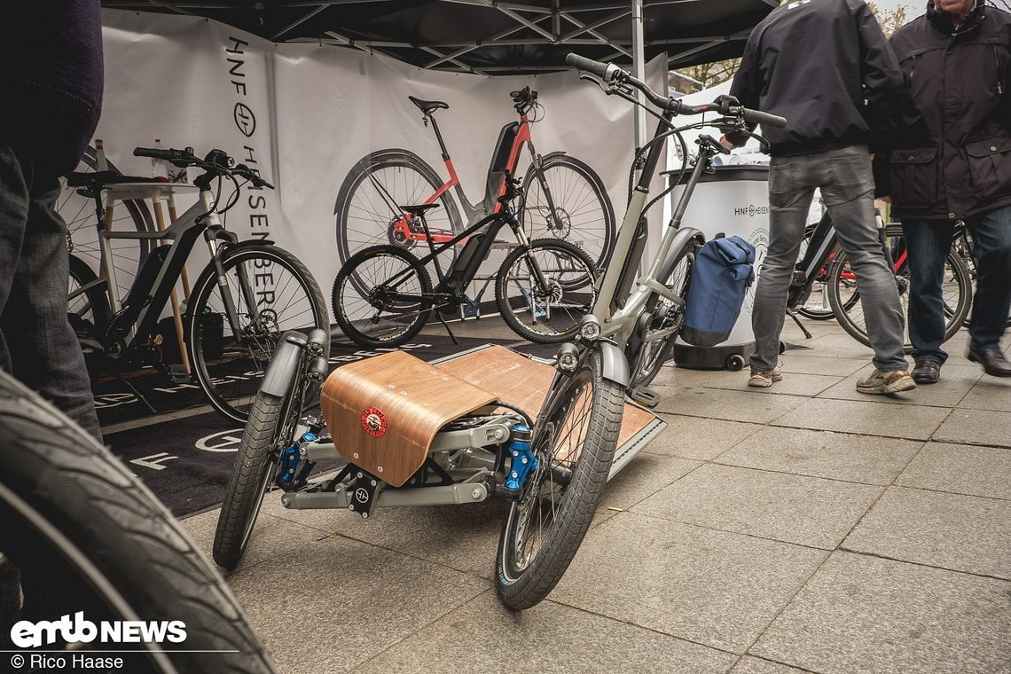 E-Lastenräder liegen im Trend und in der Kurve