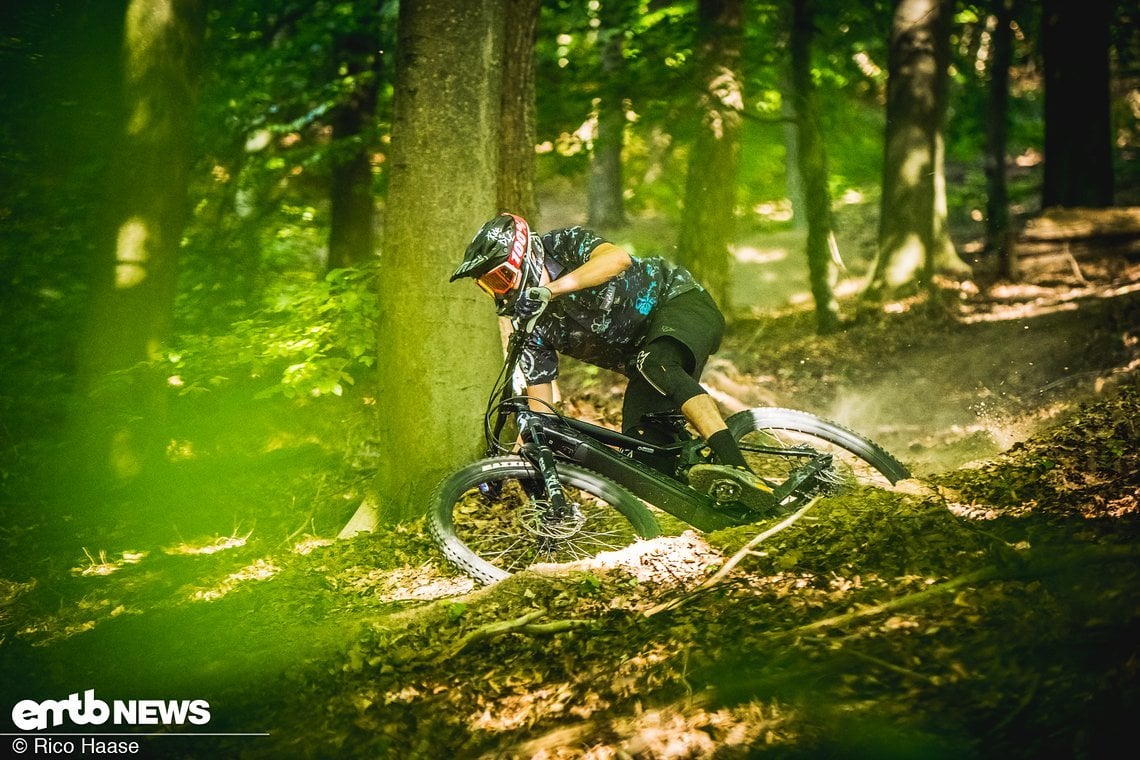 Je steiler der Trail wird, desto mehr Spaß hat man mit dem Scott Ransom eRide 910