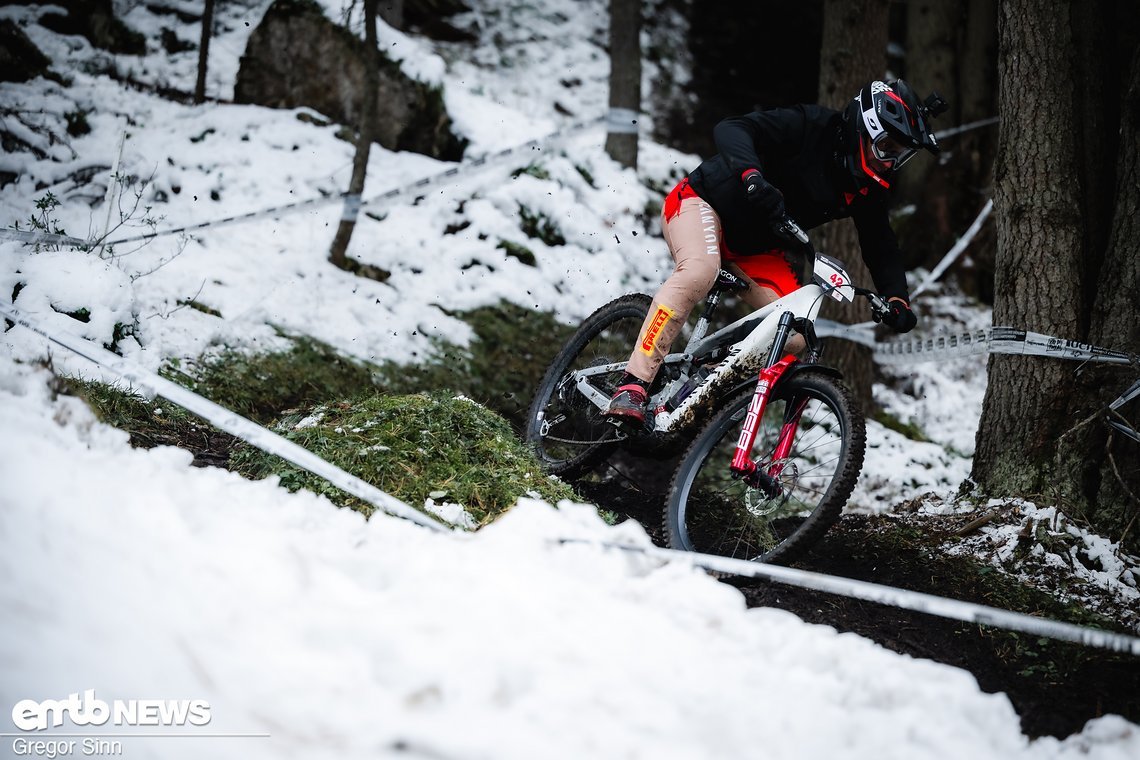 So eine WM lässt sich die Racing-Legende Fabien Barel natürlich nicht nehmen.