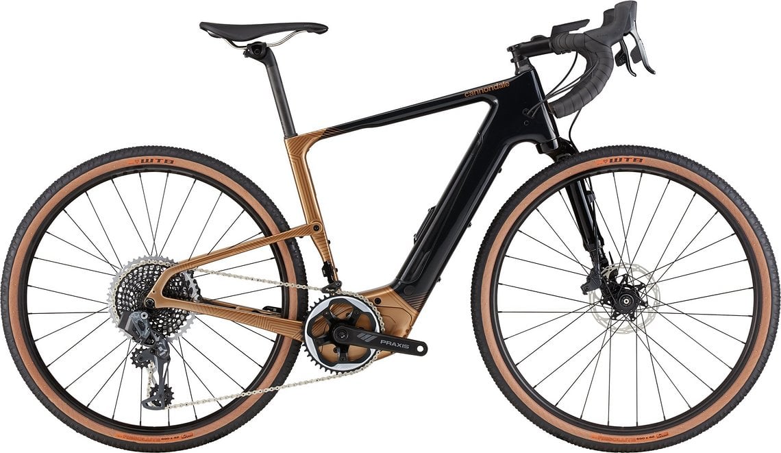 Mit einem Sondermodell des „Topstone Neo Carbon Lefty LE“ gewinnt
Cannondale die Kategorie „Future Design“.