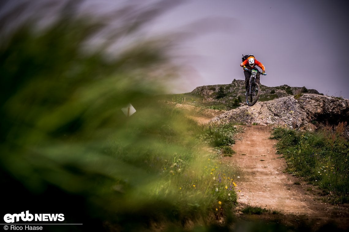 Auf dem Trail heißt es Vollgas oder nichts!