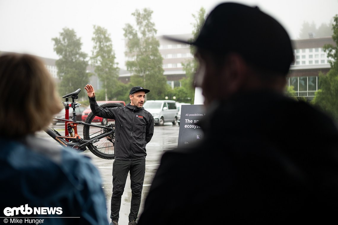 Sean ist der Mann, dem ein Regenschauer wirklich nichts anhaben kann.