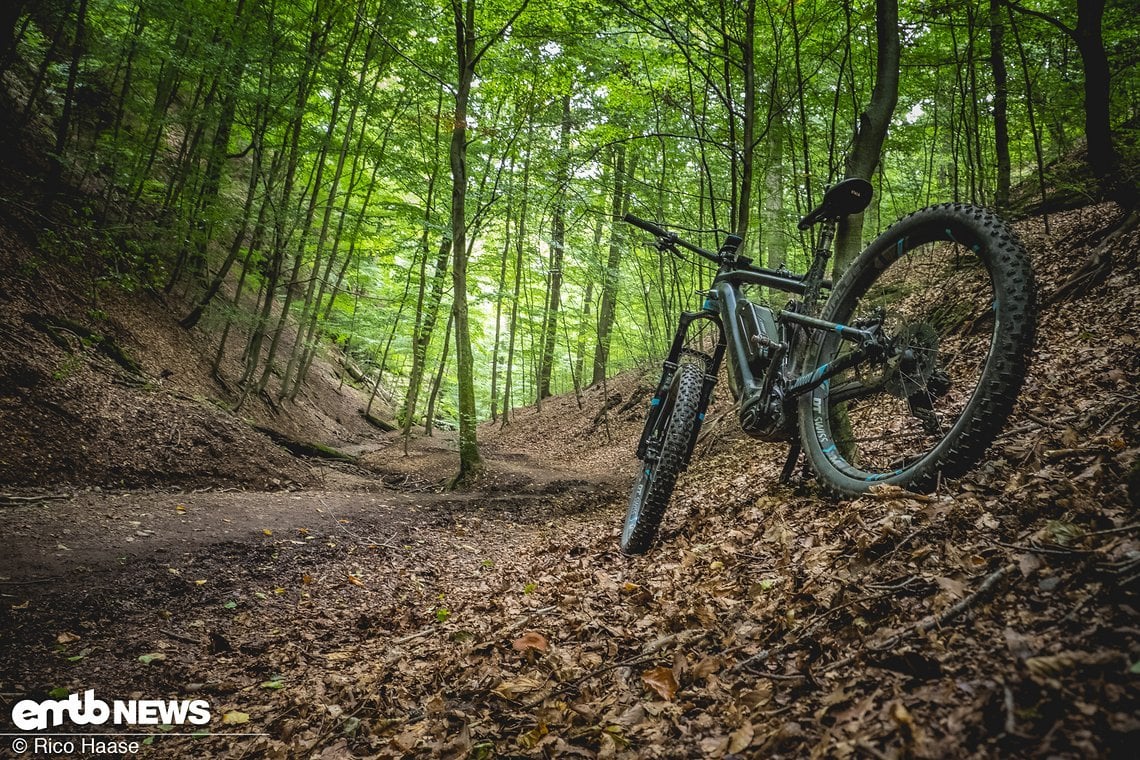 Die letzten Kilometer liegen vor uns, wir fahren durch die ...