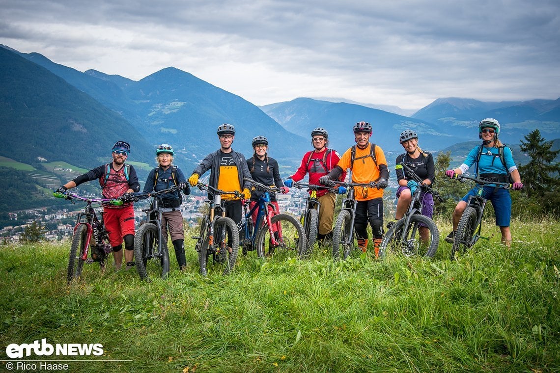 Focus und eMTB-News luden zum Pro-Ride in Brixen ein