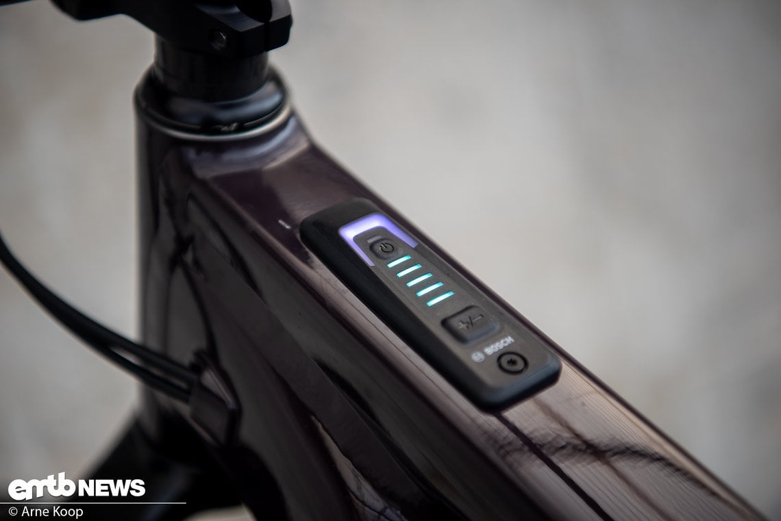 Ein Display gibt es nicht. Dafür den Bosch System Controller.