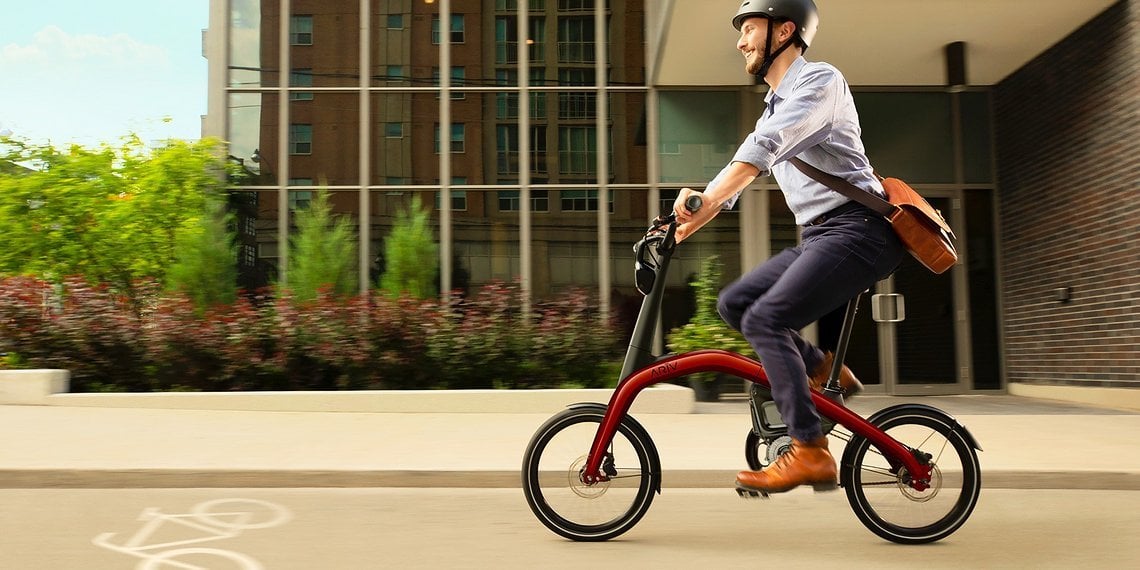 Winzige Räder und polarisierendes Design. Die neue Marke Ariv von General Motors stellt zwei kompakte City-E-Bikes vor