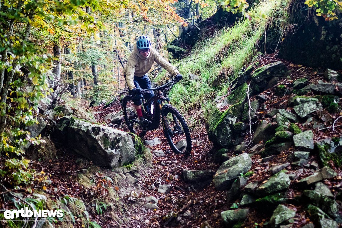 Auf unbekannten Trails und bei kniffligen Bedingungen von Vorteil