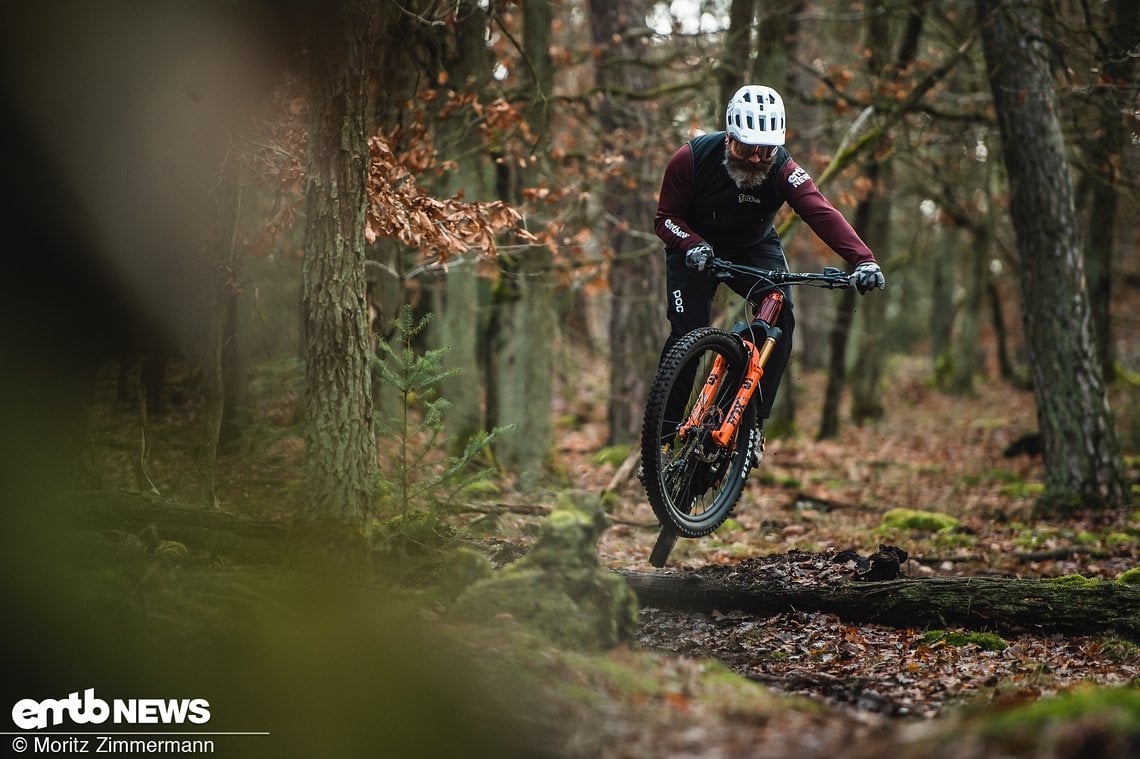 Ghost E-Riot Trail Pro 2022 im Test action-1412