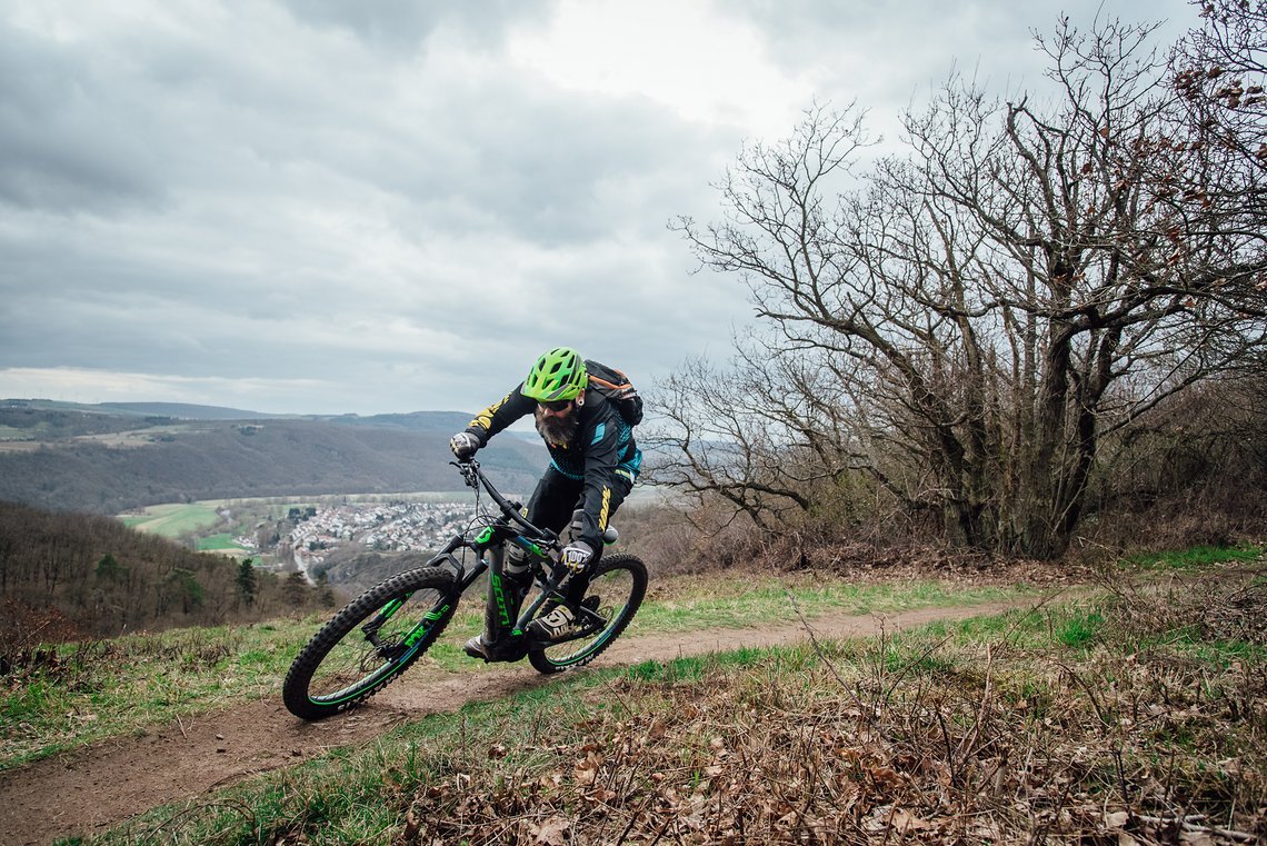 Von allen mit Bosch ausgestatteten Bikes, fühlt sich das Scott E-Genius 710 Plus insgesamt am besten für Fahrer an