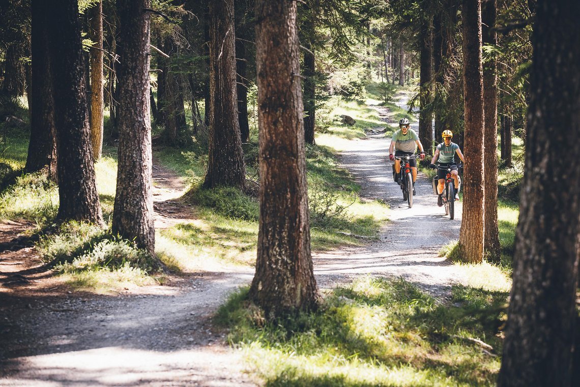 Flowig gehts durch Albula Tal