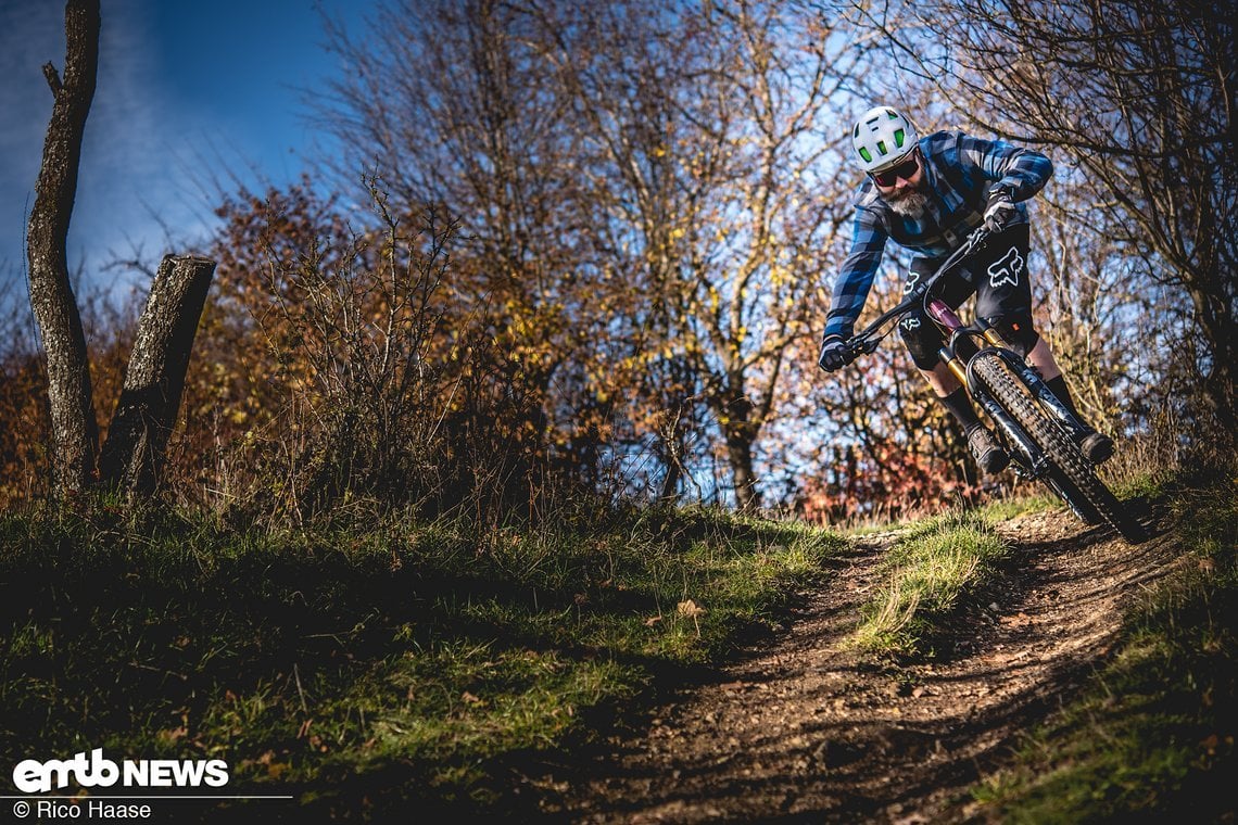 Lang gezogene Kurven machen mit dem BH XTEP sehr viel Spaß