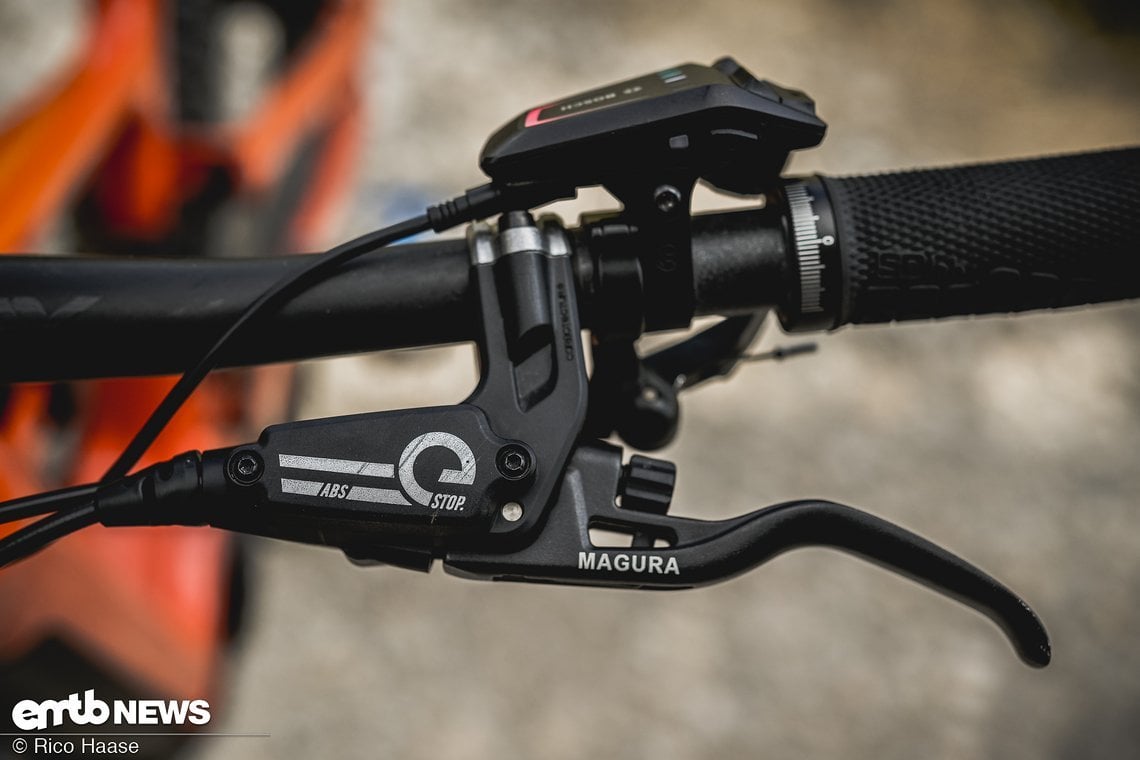 Speziell entwickelt: Magura MT C ABS.