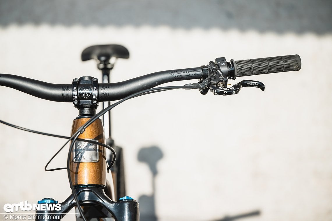 Wir sind schon bekennende Fans von Bremsen, die ordentlich entlüftet zum Test kommen, bei der MT7 war das leider nicht der Fall.