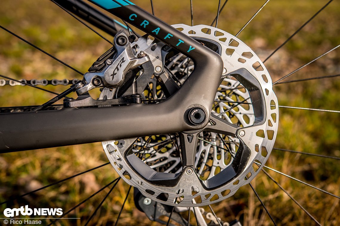 ... einer Shimano XTR-Bremsanlage