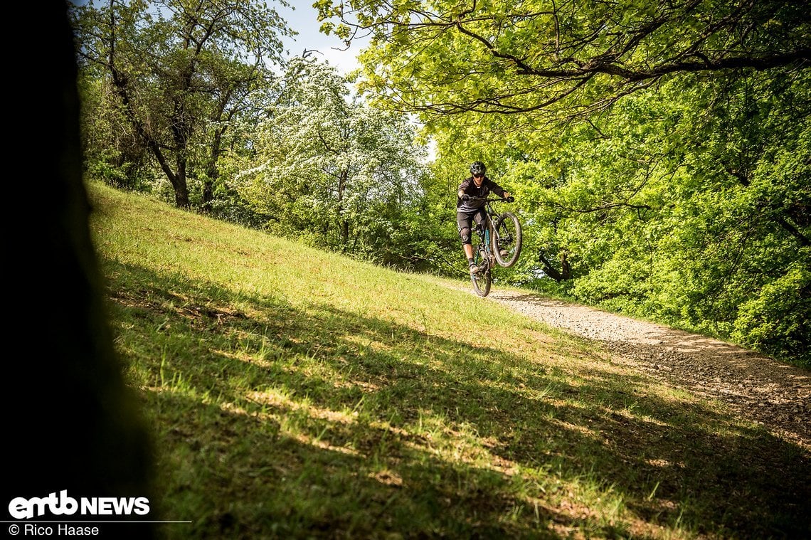 Spaß auf dem Trail