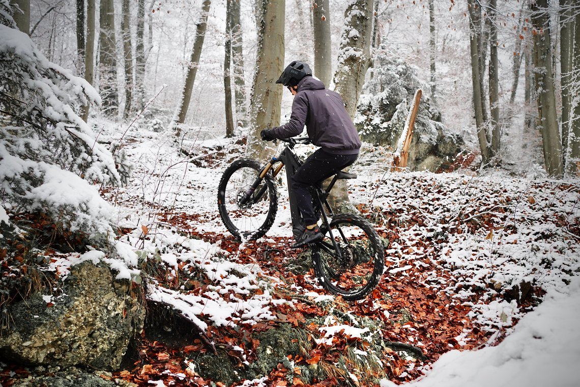 Gerade mit Schub vom Hinterrad fühlte sich KIS super an