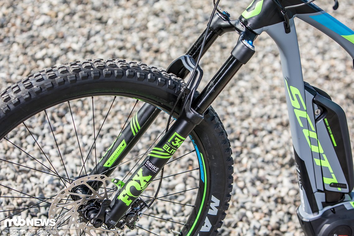 Die Fox 34 in der "E-BIKE OPTIMIZED"-Variante