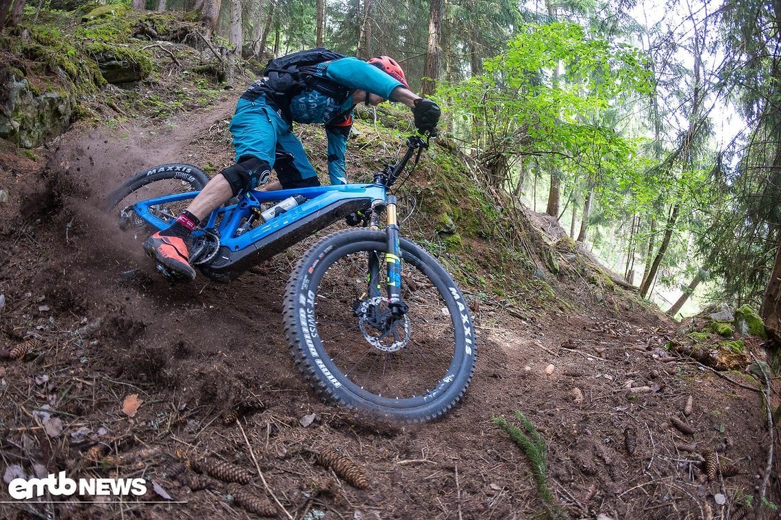 Und Action – mit dem BMC Trailfox AMP auf dem Trail