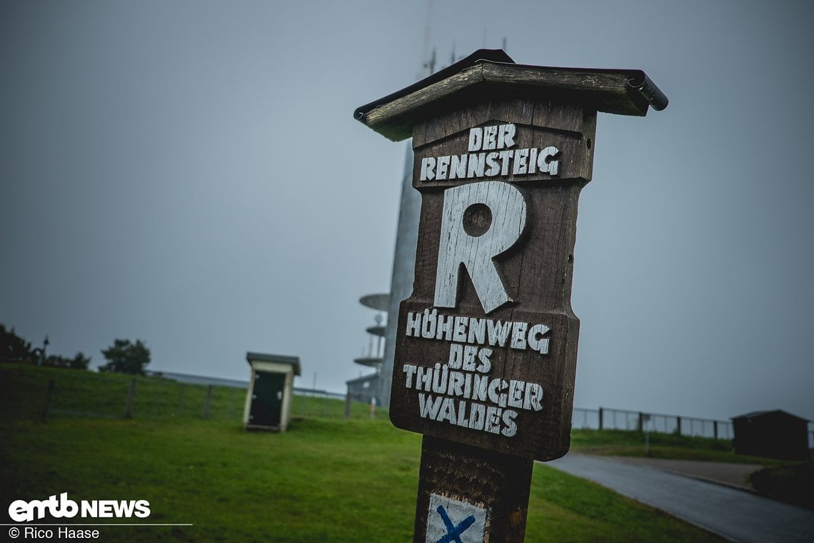 Hübsches Schild auf dem Inselsberg