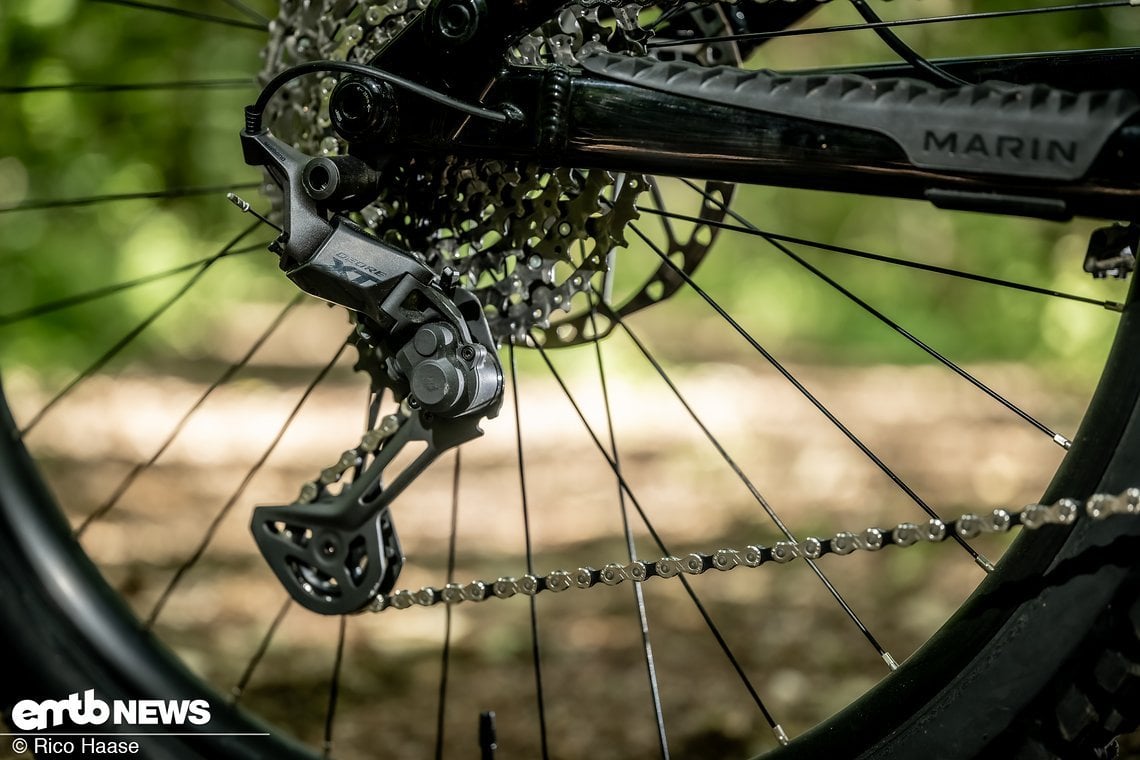 ... Shimano XT-Schaltung zum Einsatz.