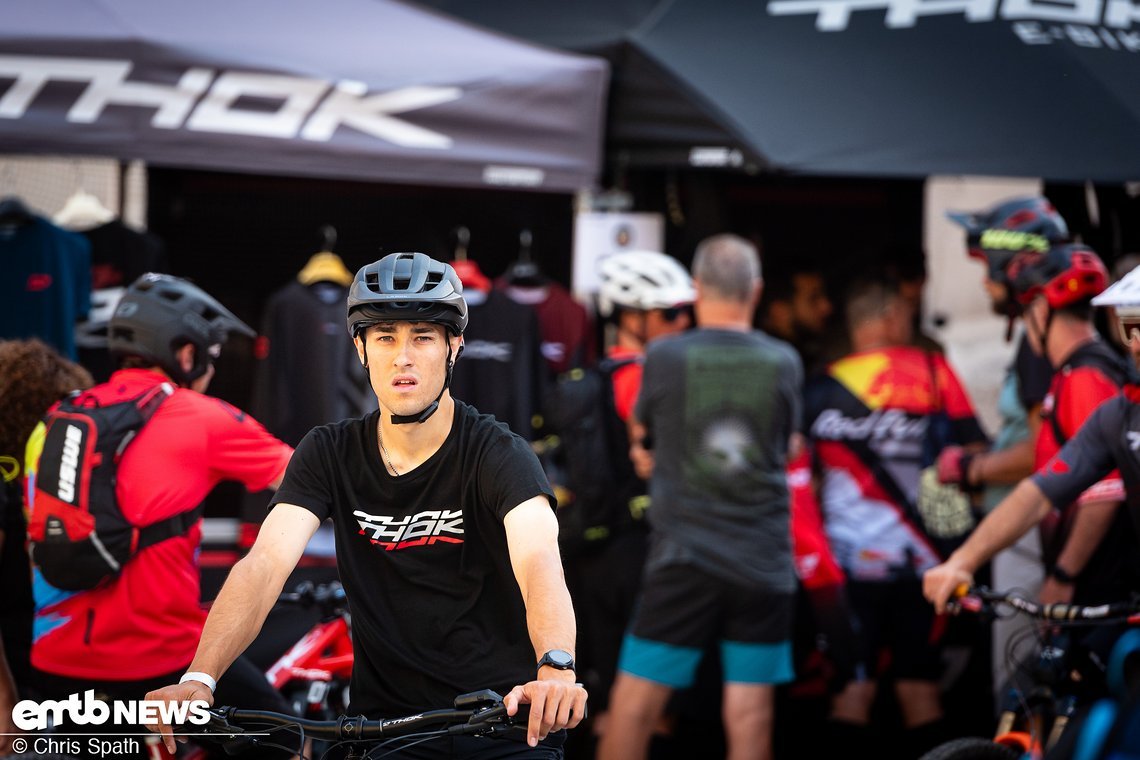 Fabio ist Mediengestalter und Fotograf bei Thok – aber auch schnell auf dem Bike!