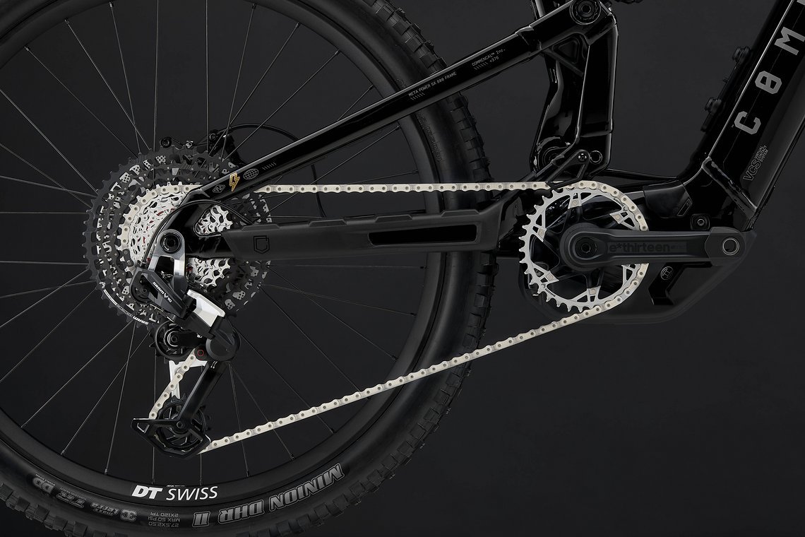 Dem Meta Power SX 800 wurde die T-Type Eagle Transmission von Sram verpasst.