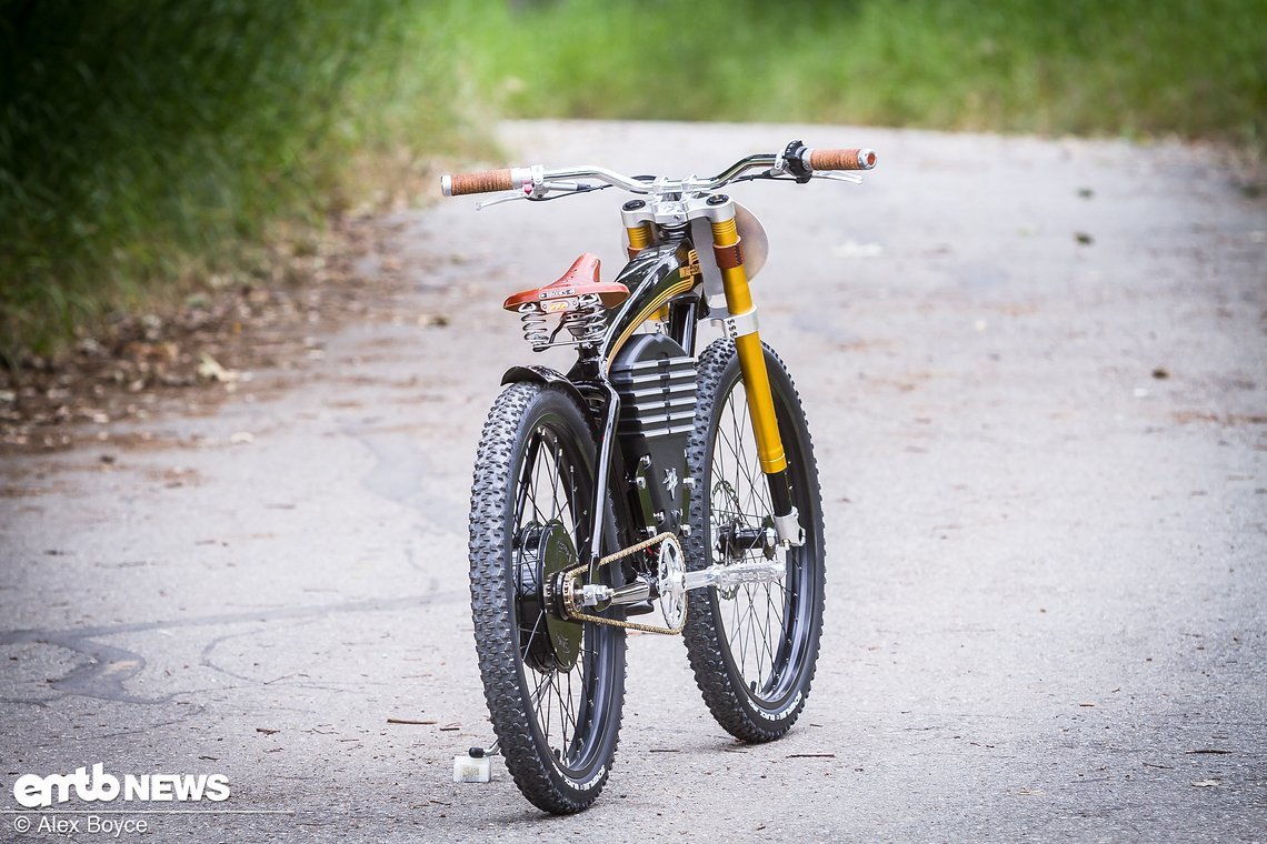 Aus der Ferne könnte es fast ein Motorrad sein …