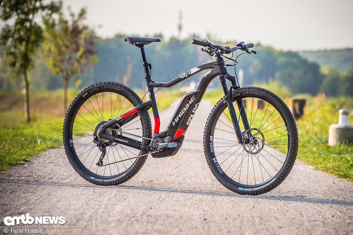 Das Design des Haibike Xduro Hardnine 9.0 wirkt schnell und modern