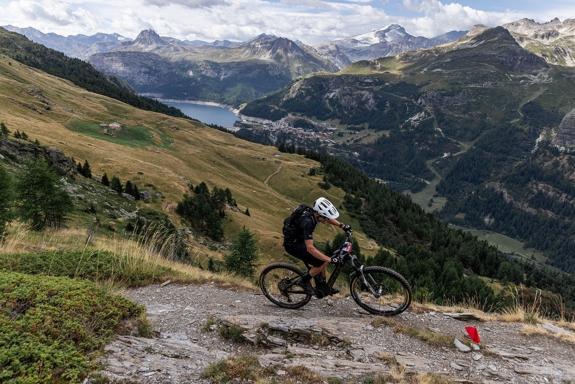 … „härteste E-Bike Rennen der Welt“ einiges ab.