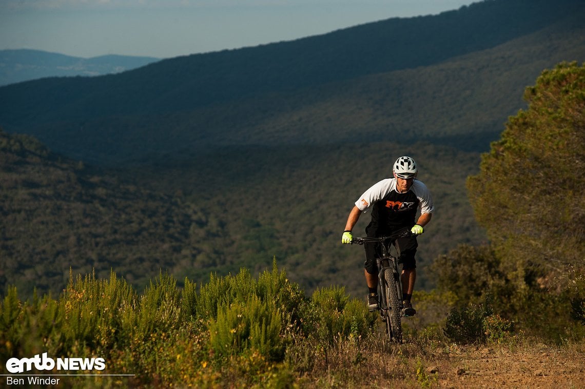 Uphill war ein geschmeidiges Fahrerlebnis