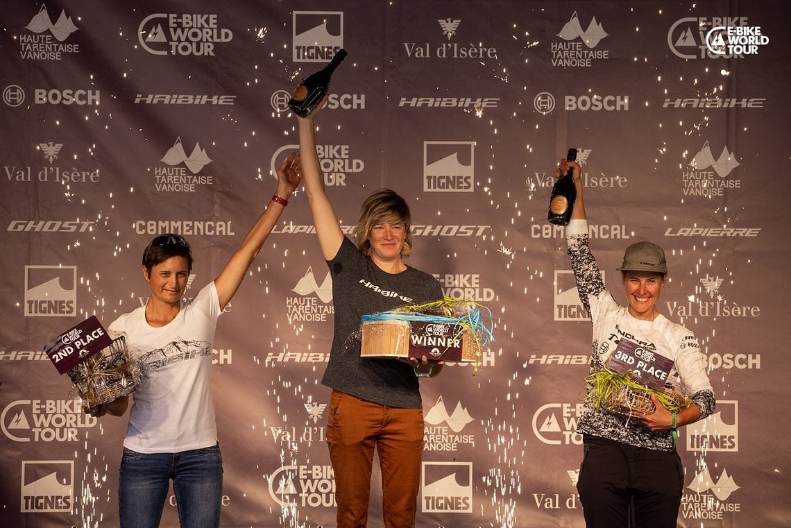 E-Tour de Haute Tarentaise 2021 – Podium der Frauen